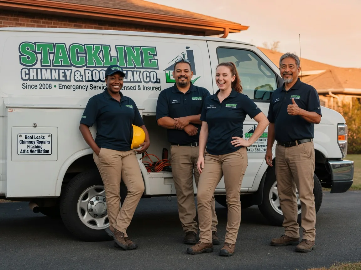 Chimney flashing repair company in Willow Creek, CA